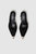 Nina Heels With Metal Toe Cap - Black And White Tweed