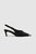 Nina Heels With Metal Toe Cap - Black And White Tweed - Black And White Tweed