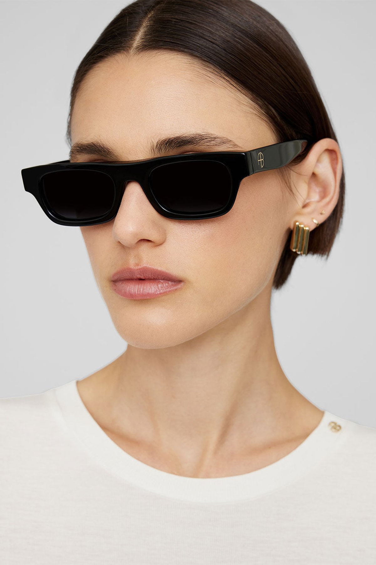 ANINE BING Black Otis Sunglasses Black Verishop