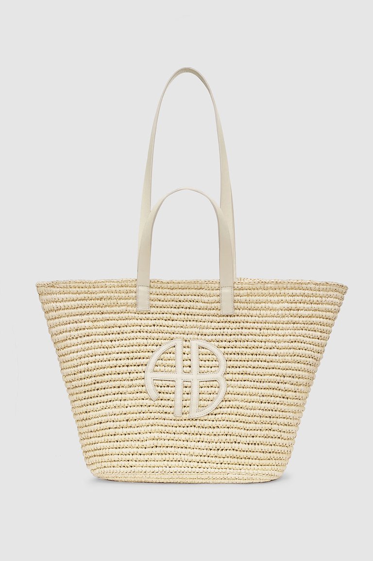 Palermo Tote - Ivory - Ivory