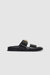 Parker Slides Monogram - High Shine Black - High-Shine Black