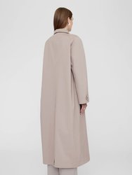 Randy Maxi Trench Coat - Taupe