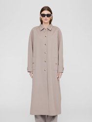 Randy Maxi Trench Coat - Taupe