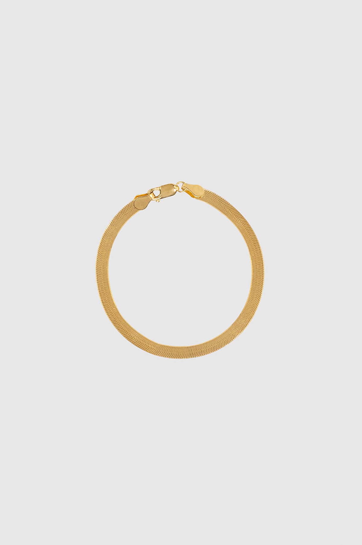 Anine Bing Gold Oval Link Necklace