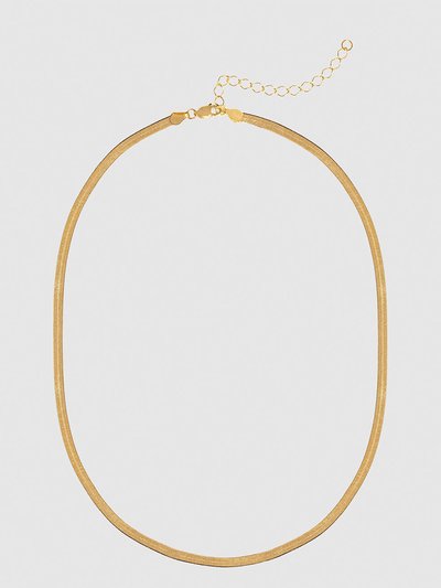 ANINE BING Ribbon Coil Necklace - Gold product