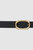 Signature Link Belt - Black With Gold