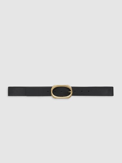 ANINE BING Signature Link Belt - Black product