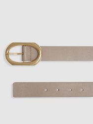 Signature Link Belt - Taupe