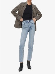 Sonya Slim Straight Non-Stretch Jean