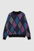 Sydney Crew Sweater - Multi Diamond