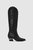 Tall Tania Boots - Black Western - Black Western