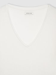 Vale Tee - Off White Cashmere Blend