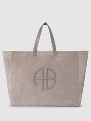 XL Rio Tote - Taupe Suede - Taupe Suede