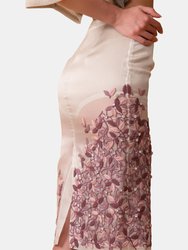 Fiorello See-Through Embroidered Skirt