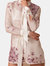 Selena Asymmetric Embroidered Shirt Dress