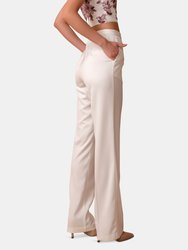 Valentina Bow-Tie Wide Leg Pants