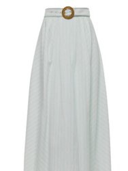 Mimi Maxi Skirt - Mint Aqua