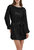 Anna-Kaci Women's Sparkly Sequins Party Dress Long Sleeve Crew Neck Elegant Loose Fashion Dresses