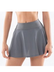 Breathable Ruffled Active Skirt