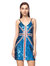 British Power Sequin UK Dress - Wide Strap Blue