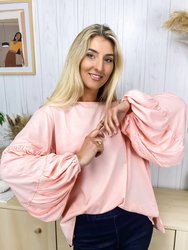 Casual & Comfy Long-Sleeve Blouse