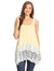 Catalina Embroidered Sleeveless Tunic - Beige