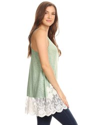 Catalina Embroidered Sleeveless Tunic