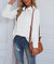 Classic Button Down Blouse - White