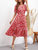 Collared Floral Puff Sleeve Dress