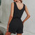 Contrast Button Front Romper