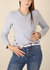 Curved Hem Side Button Sweater