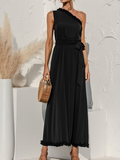 Anna-Kaci Date Night One Shoulder Maxi Dress product