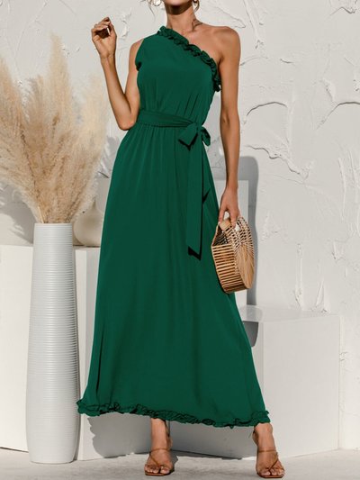 Anna-Kaci Date Night One Shoulder Maxi Dress product