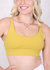 Double Strap Twist Back Sports Bra