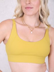 Double Strap Twist Back Sports Bra