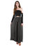 Everyday Palazzo High Waist Summer Day Pant - Ash