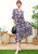 Floral Print Light Wrap Dress