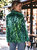 Glitter Long Sleeve Open Front Sparkle Party Blazer Jacket