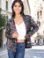 Glitter Long Sleeve Open Front Sparkle Party Blazer Jacket