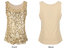 Glitz & Glam Sequin Party Tank Top