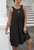 Halter Neck Pleated Shift Dress