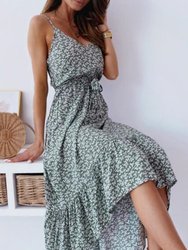 High Low Soft Daisy Dress