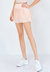 High Rise Ruffled Tennis Skirt - Pink