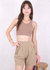 High Waist Bermuda Sports Shorts