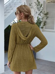 Hoodie Light Long Sleeve Spring Dress