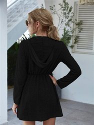 Hoodie Light Long Sleeve Spring Dress