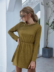 Hoodie Light Long Sleeve Spring Dress