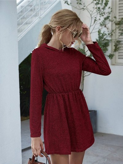 Anna-Kaci Hoodie Light Long Sleeve Spring Dress product