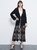 Lace Floral Crochet Embroidered Long Sleeve Drawstring Patchwork Kimono Cardigan