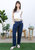 Loose High Waist Denim Trousers